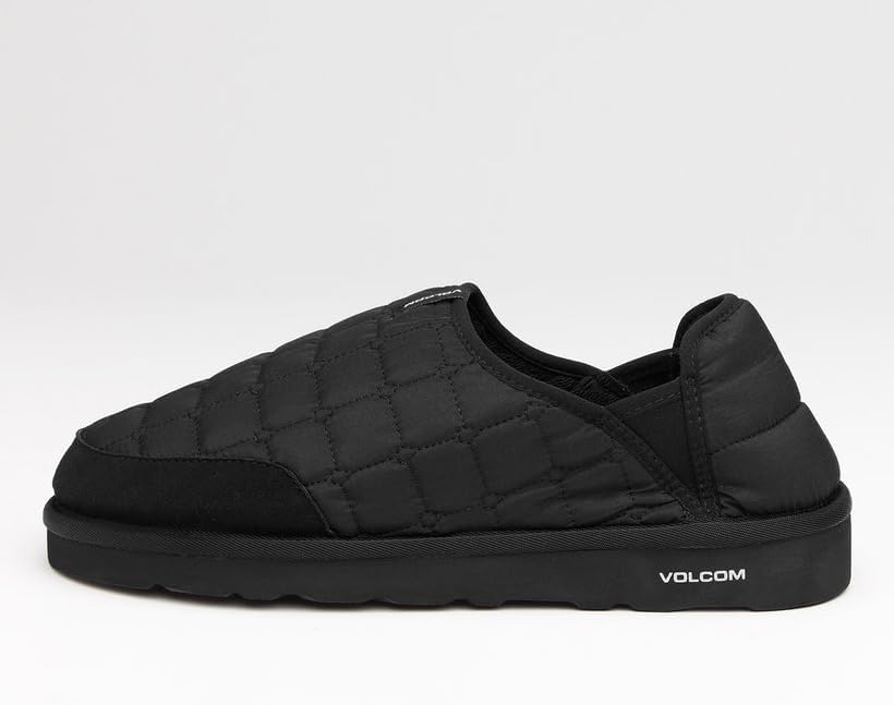 Мужские тапочки Volcom Recliner для дома, улицы и кемпинга, белый/черный — фото 3