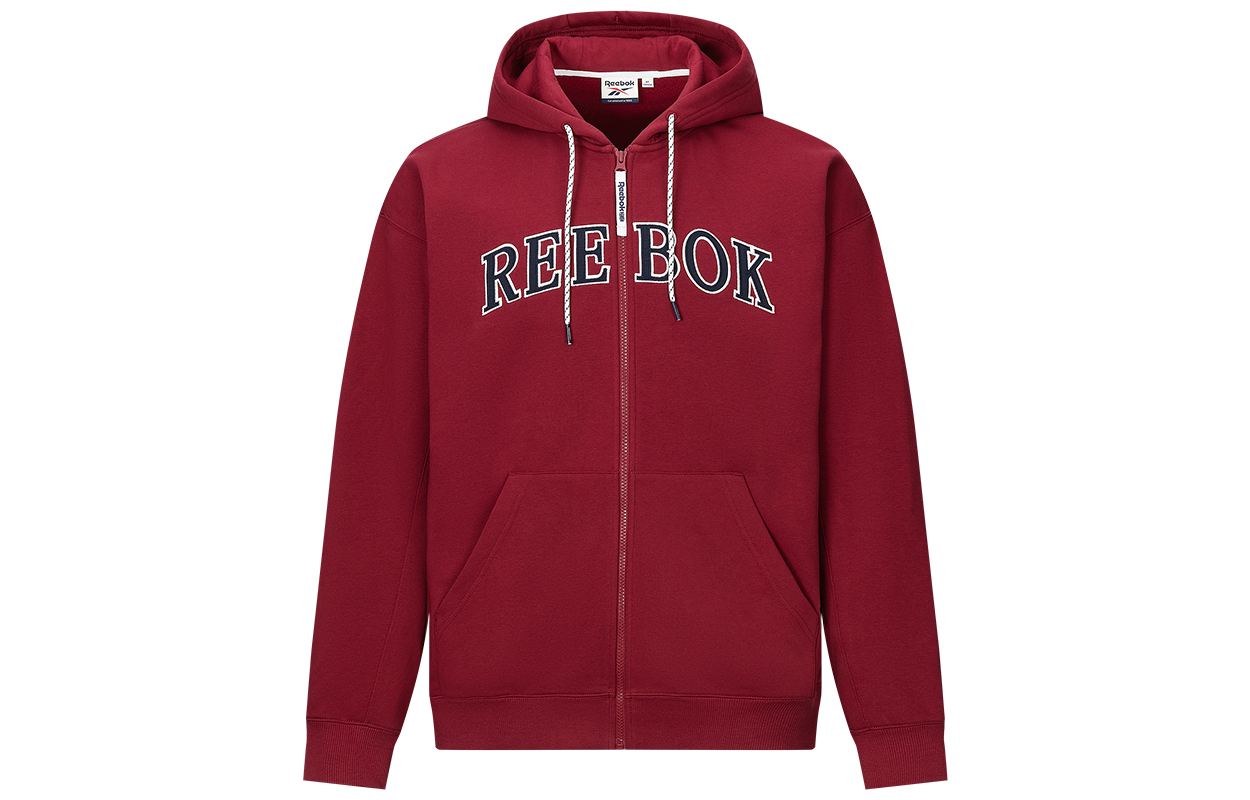 

Reebok Куртка унисекс темно-красная