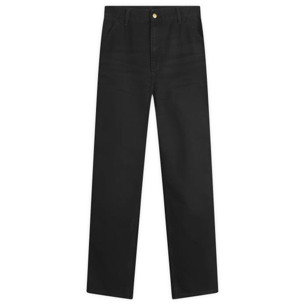 

Брюки с одним коленом Carhartt Wip, черный grind wash