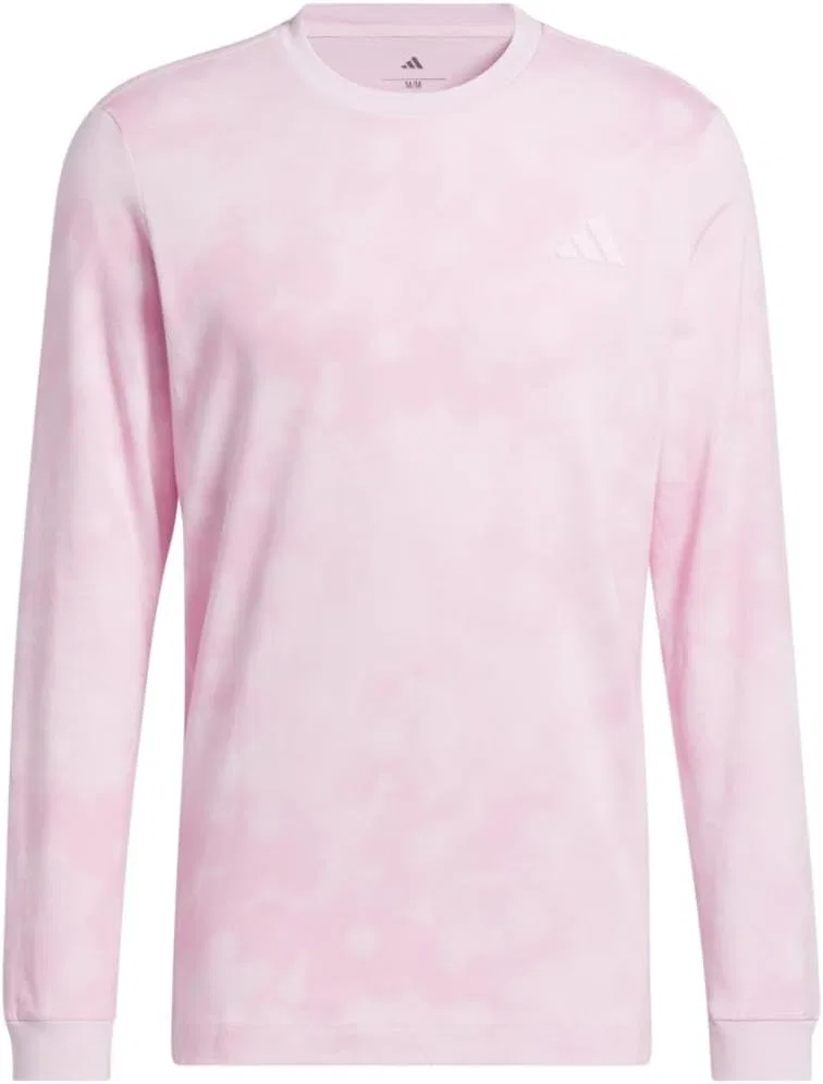 Футболка Adidas Men's Tech с длинным рукавом, Clear Pink/Light Pink, 3X-Large — фото 4