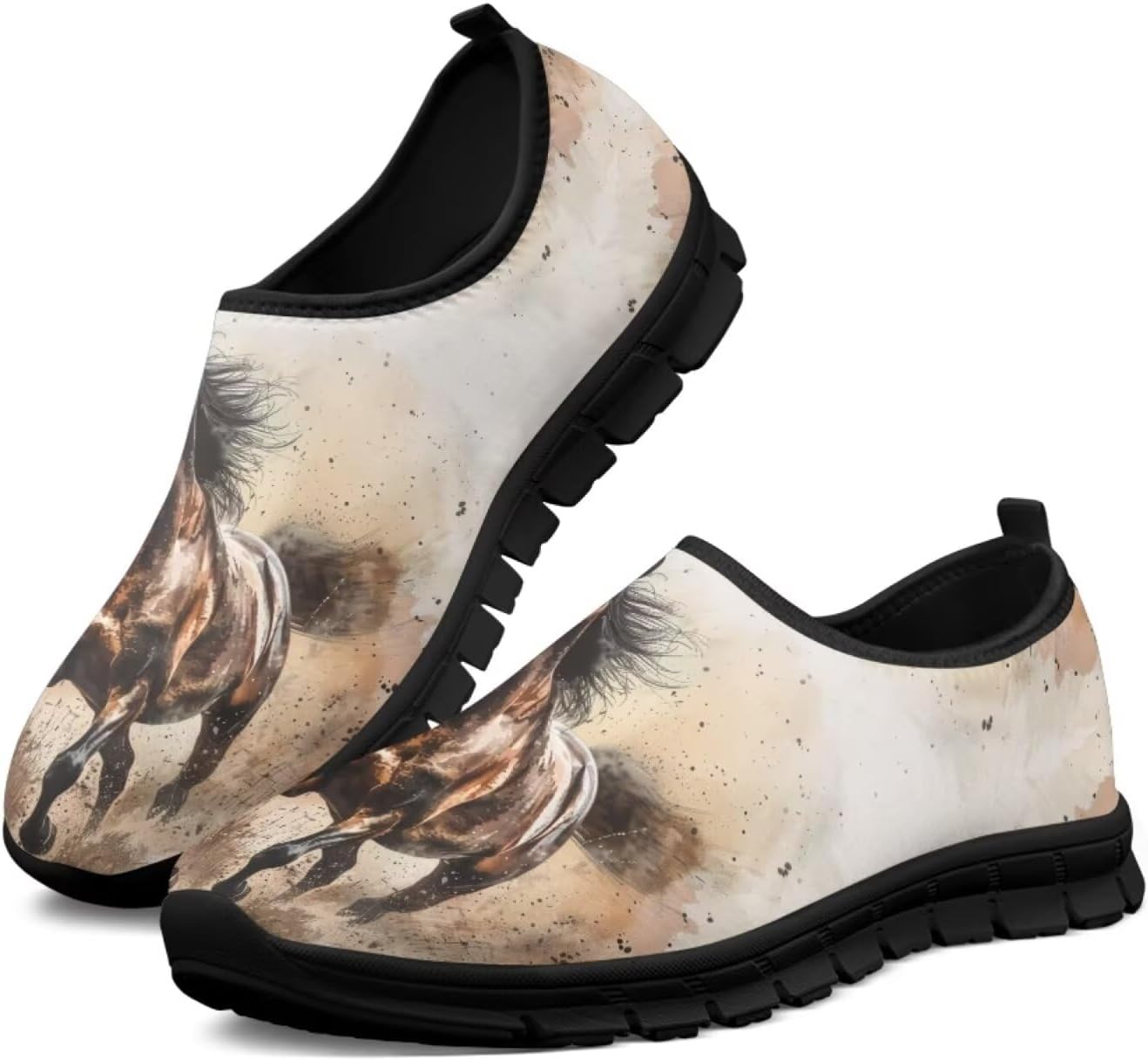 

Кроссовки Binienty для мужчин и женщин, Running Horse