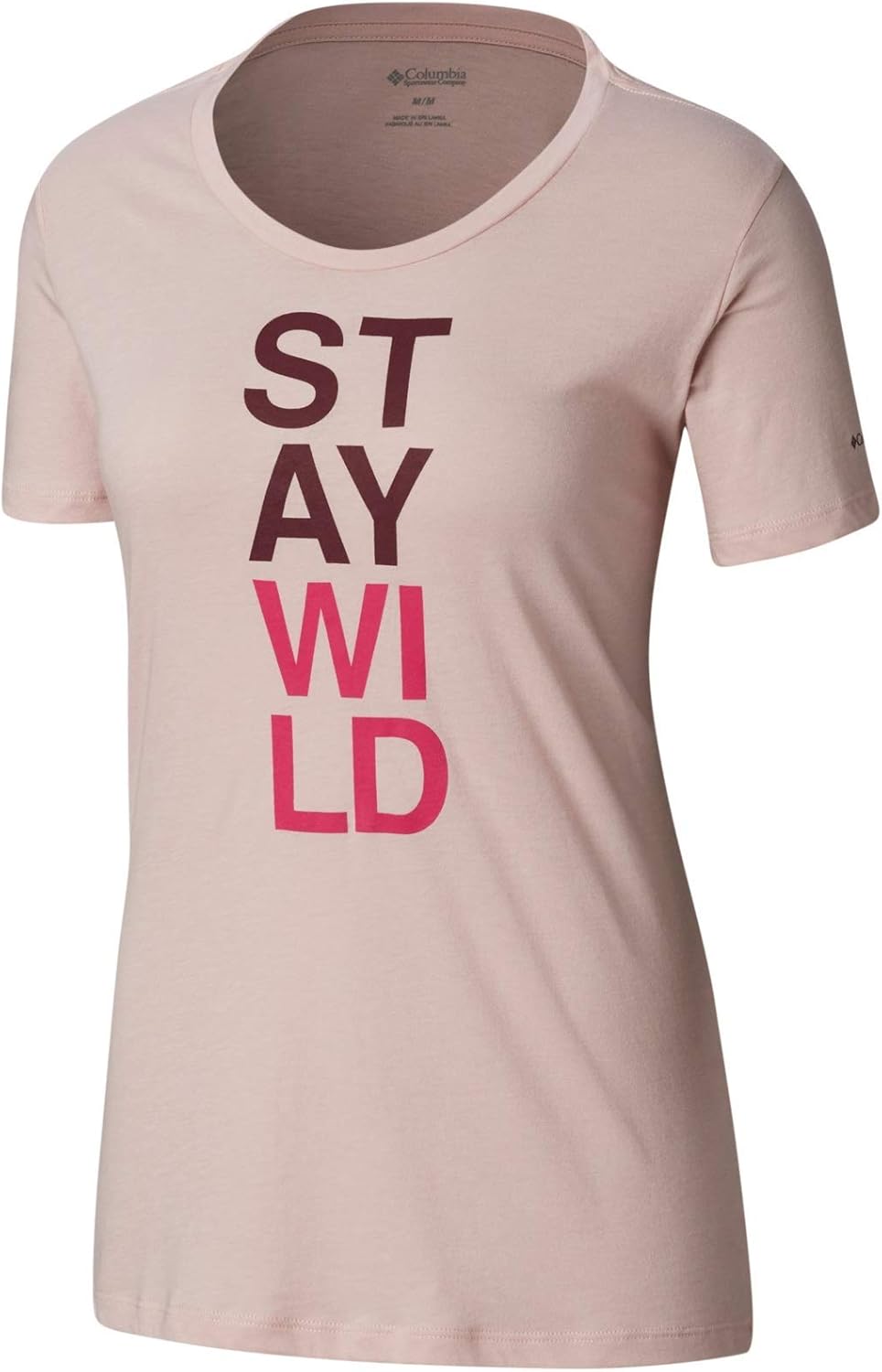 

Женская футболка Columbia Word Block, Pink, Розовый, Женская футболка Columbia Word Block, Pink