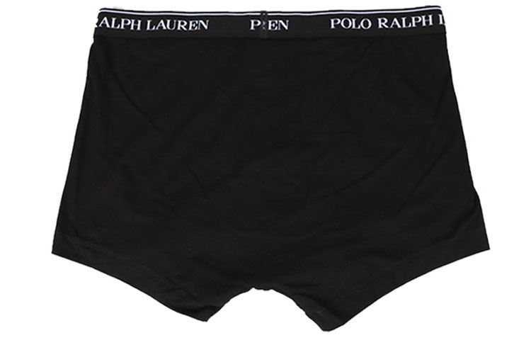 Polo Ralph Lauren Трусы мужские, набор 3 шт, черные — фото 4
