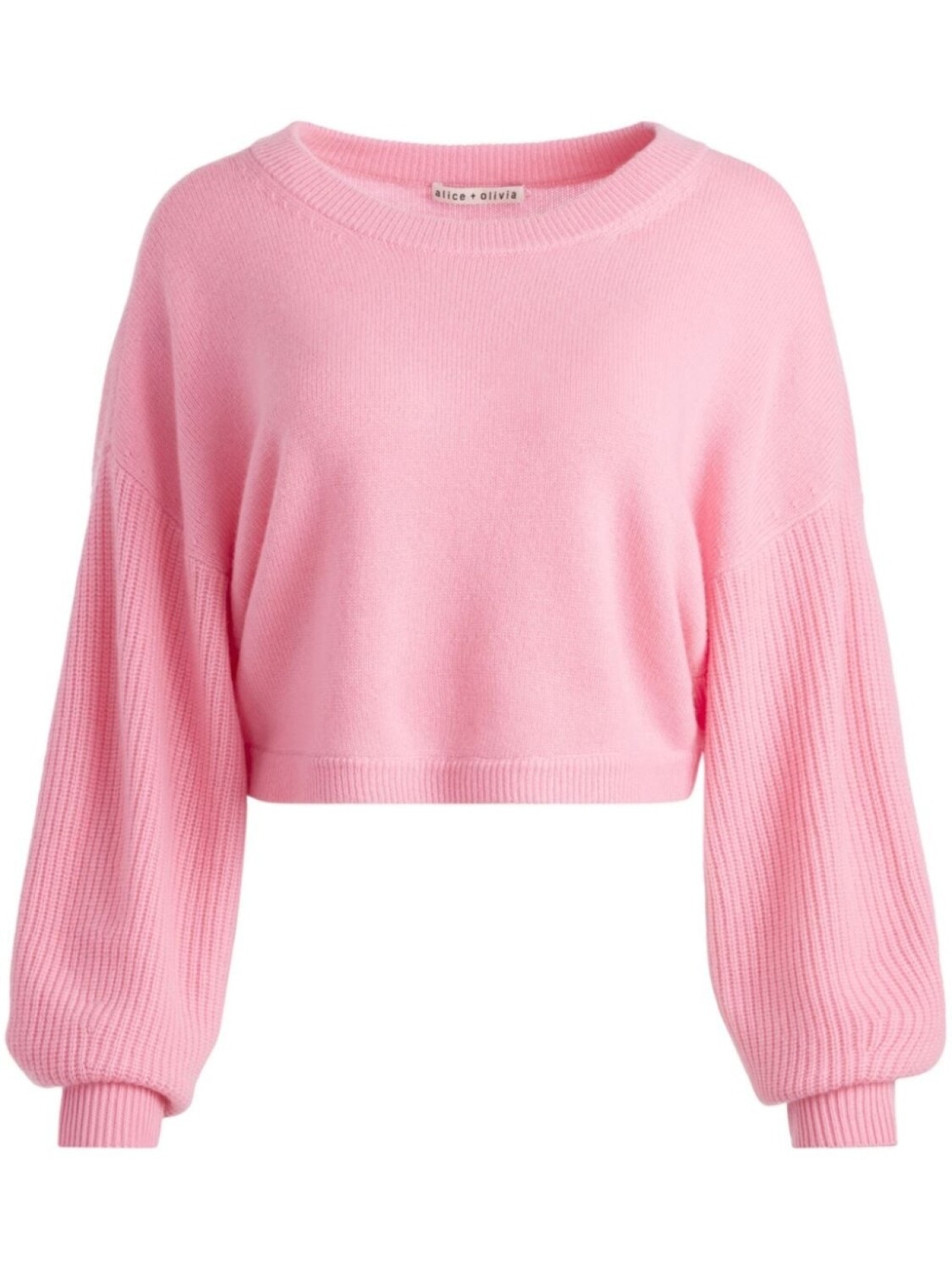 

Укороченный джемпер Posey alice + olivia, розовый
