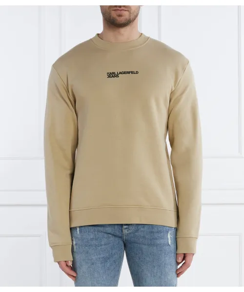 

Толстовка Regular fit Karl Lagerfeld Jeans, бежевый