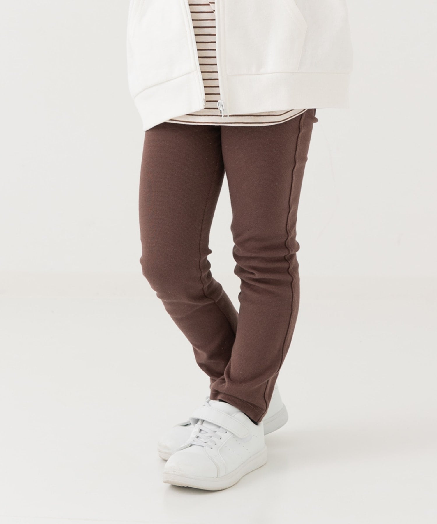 Эластичные брюки Edwin, brown