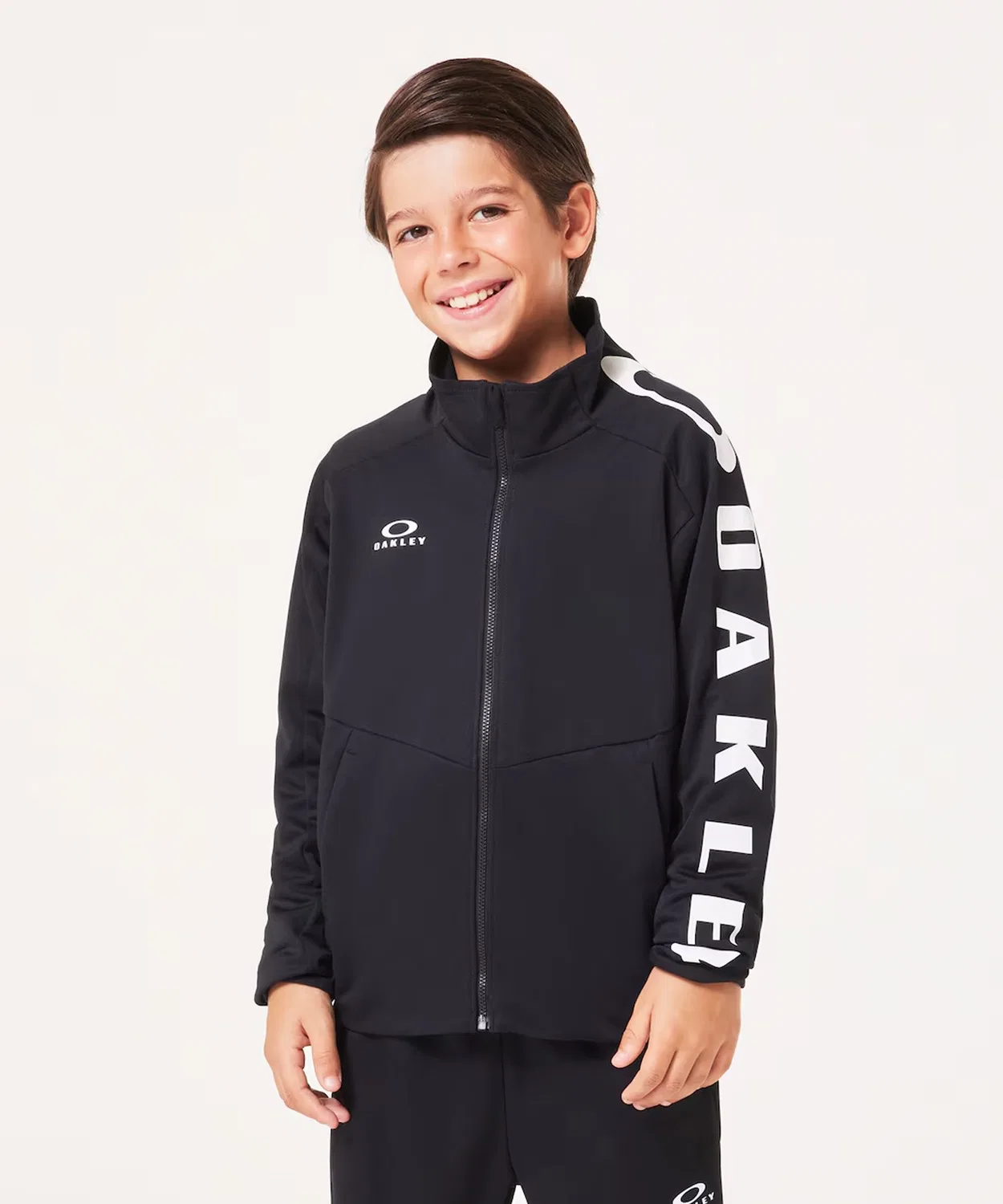 Куртка-джерси OAKLEY Ytr Tech Jersey Jacket 8.0, детская, чёрный