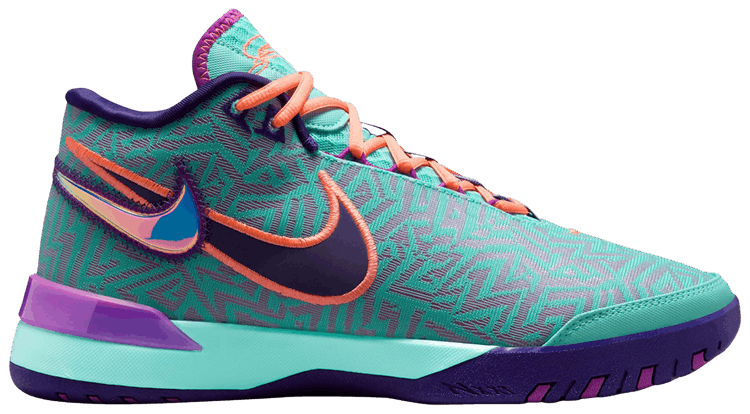 

Кроссовки Nike Zoom LeBron NXXT Genisus 'Hyper Turquoise', бирюзовый