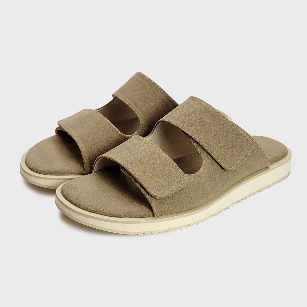 Унисекс слайды Lima Velcro бежевые от Laslow