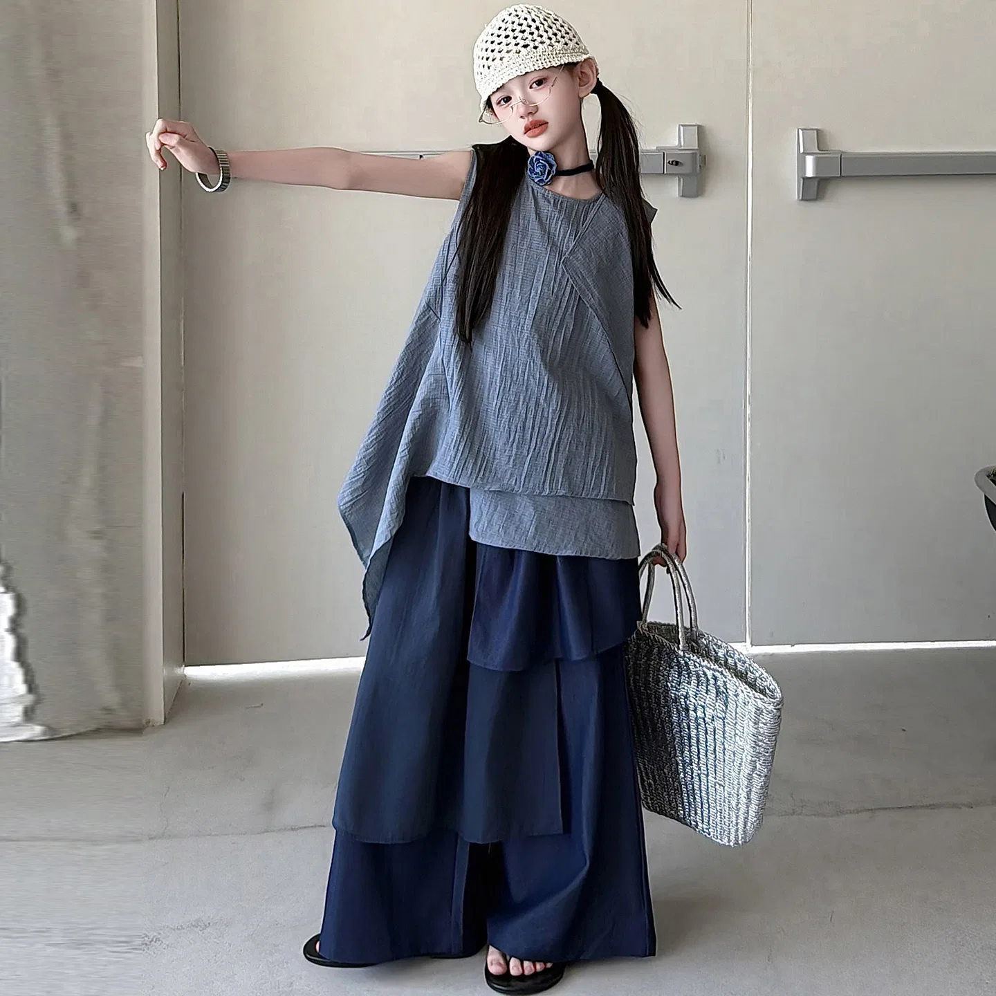 Детская спортивная одежда Casual с круглым вырезом Disney, Gray — фото 3