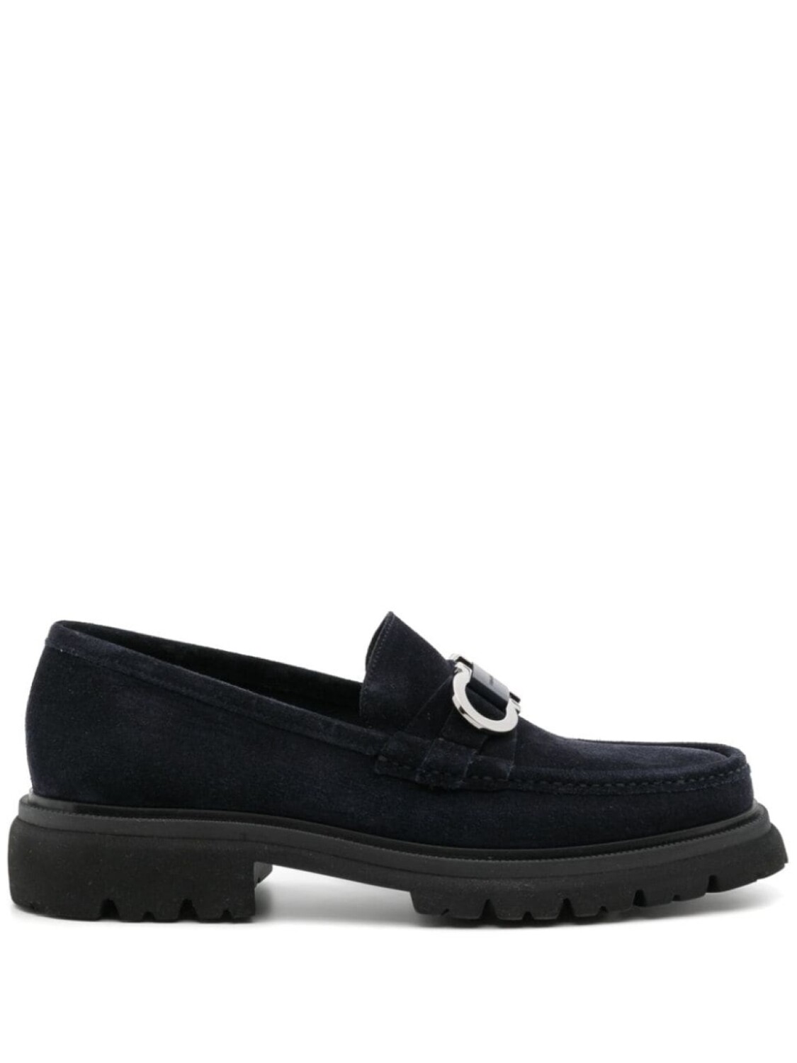 

Ferragamo мокасины Gancini, синий
