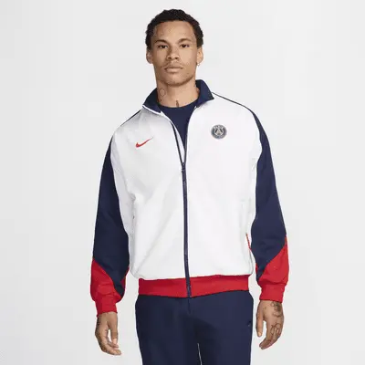 

Куртка Nike Paris Saint-Germain Strike, цвет White/Midnight Navy/University Red/University Red