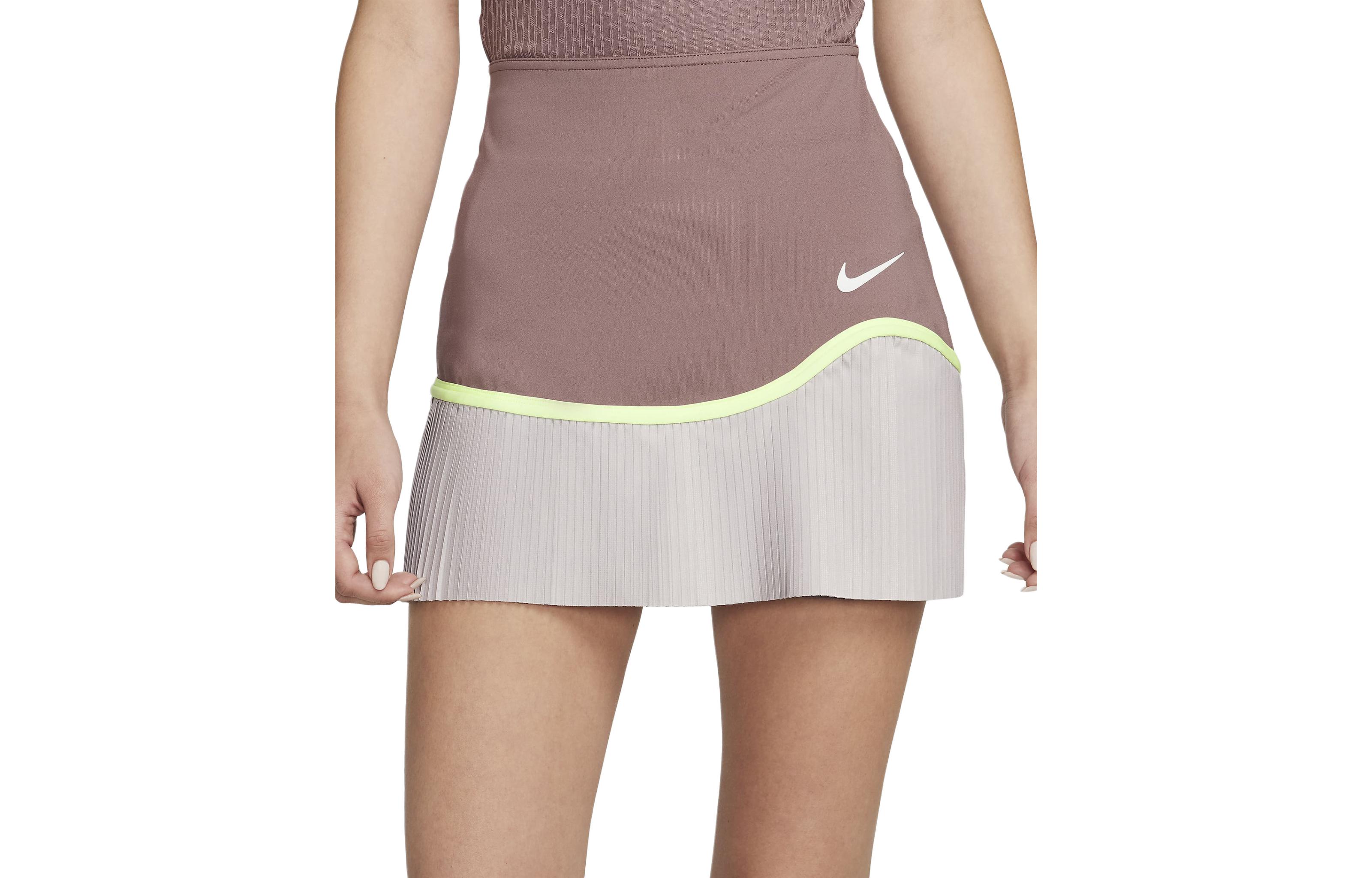 Теннисные брюки женские Smoky Purple/Platinum Purple/White Nike, фиолетовый — фото 3