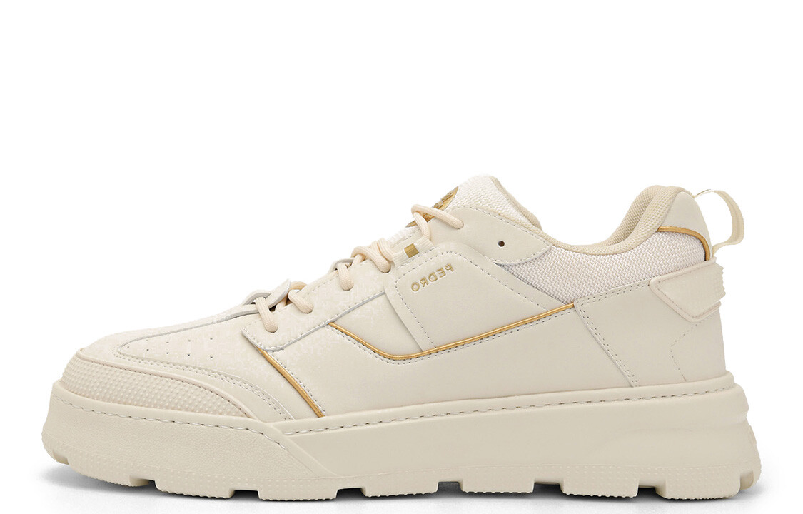 

Кроссовки PEDRO Skateboarding Shoes Men Low-top White, белый