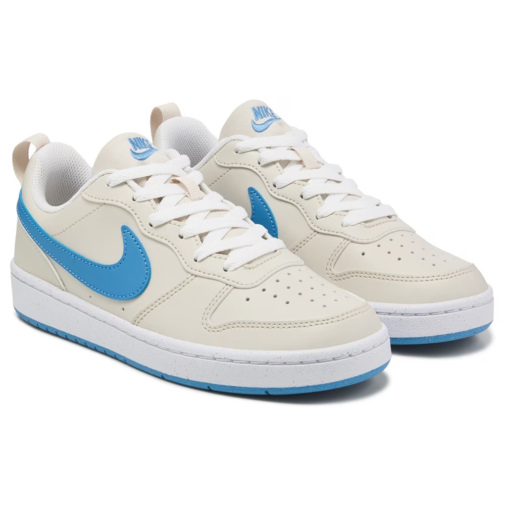 

Детские кроссовки court borough recraft low top big kid от Nike, tan/blue