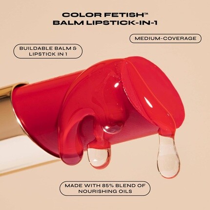 Milani Color Fetish Lipstick Бальзам для губ с прозрачным и средним покрытием KINK — фото 3
