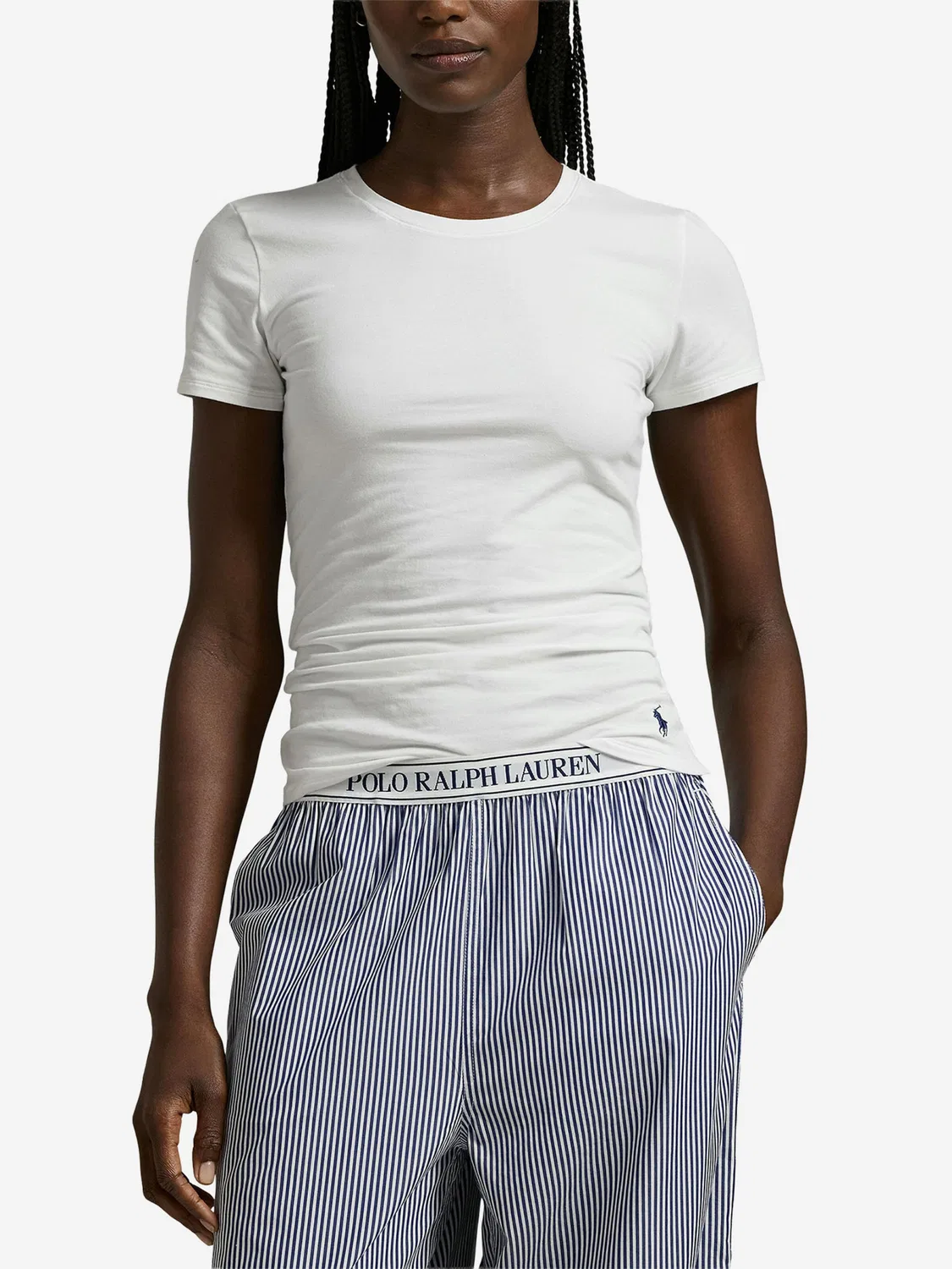 Футболка ' Club Cotton ' Polo Ralph Lauren, White — фото 4