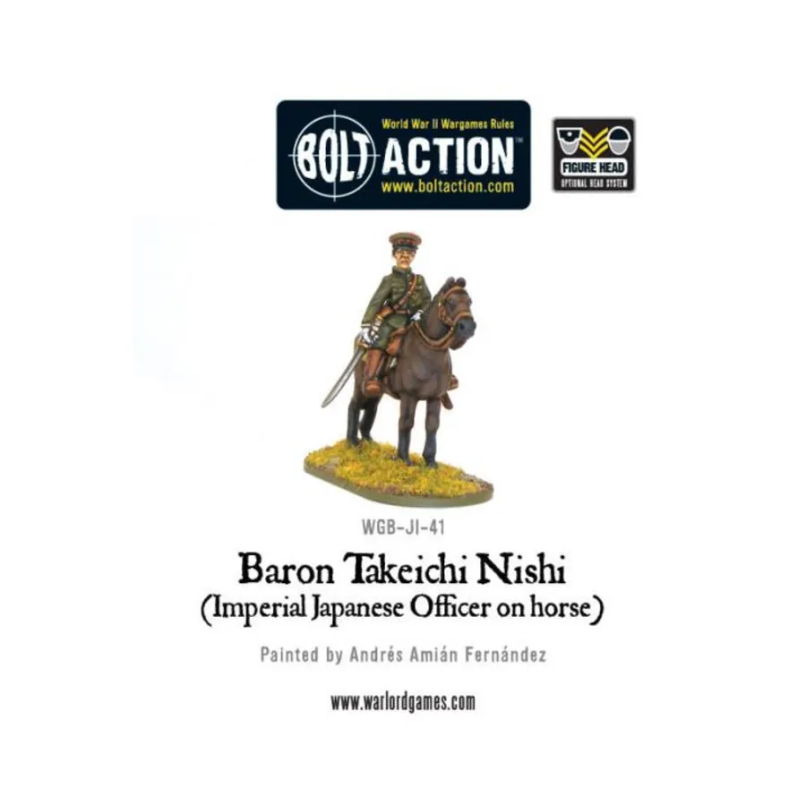 

Барон Ниши, Bolt Action - Japanese (28mm)