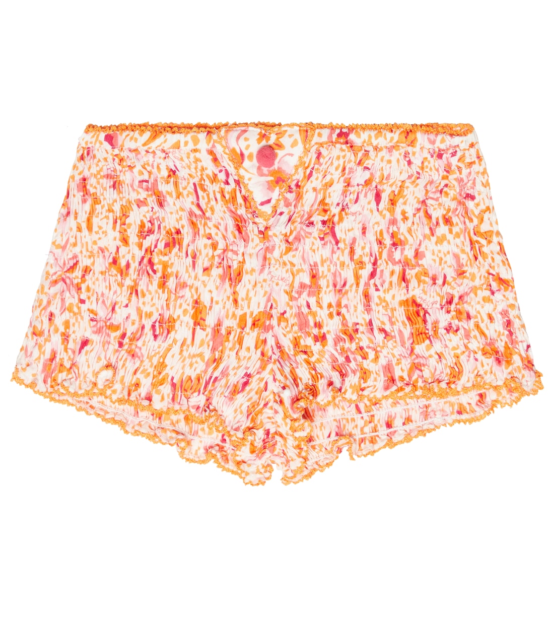 

Шорты с принтом Poupette St Barth Kids, Pink Monaco