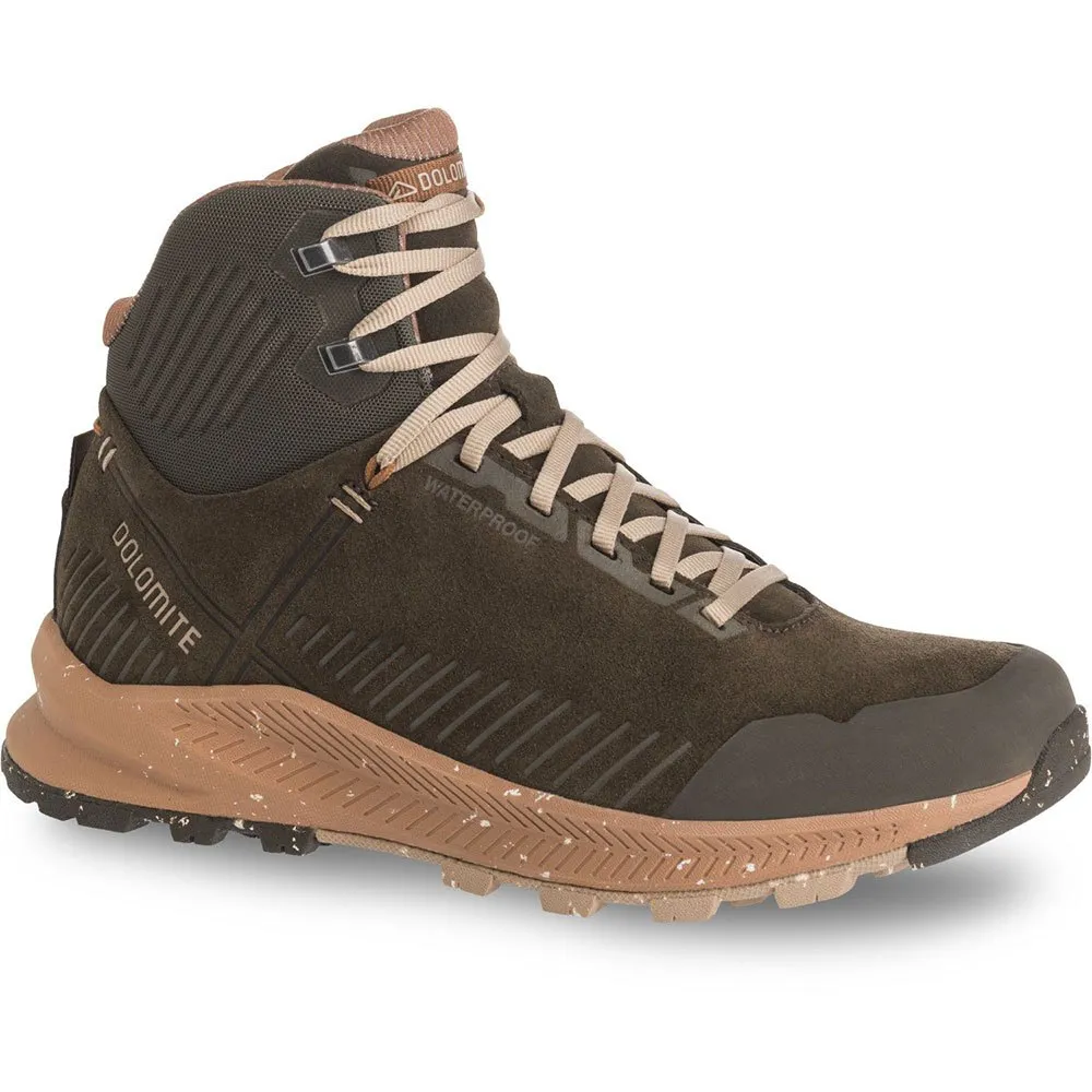 Походные ботинки Dolomite Carezza Leather Mid WP, коричневый