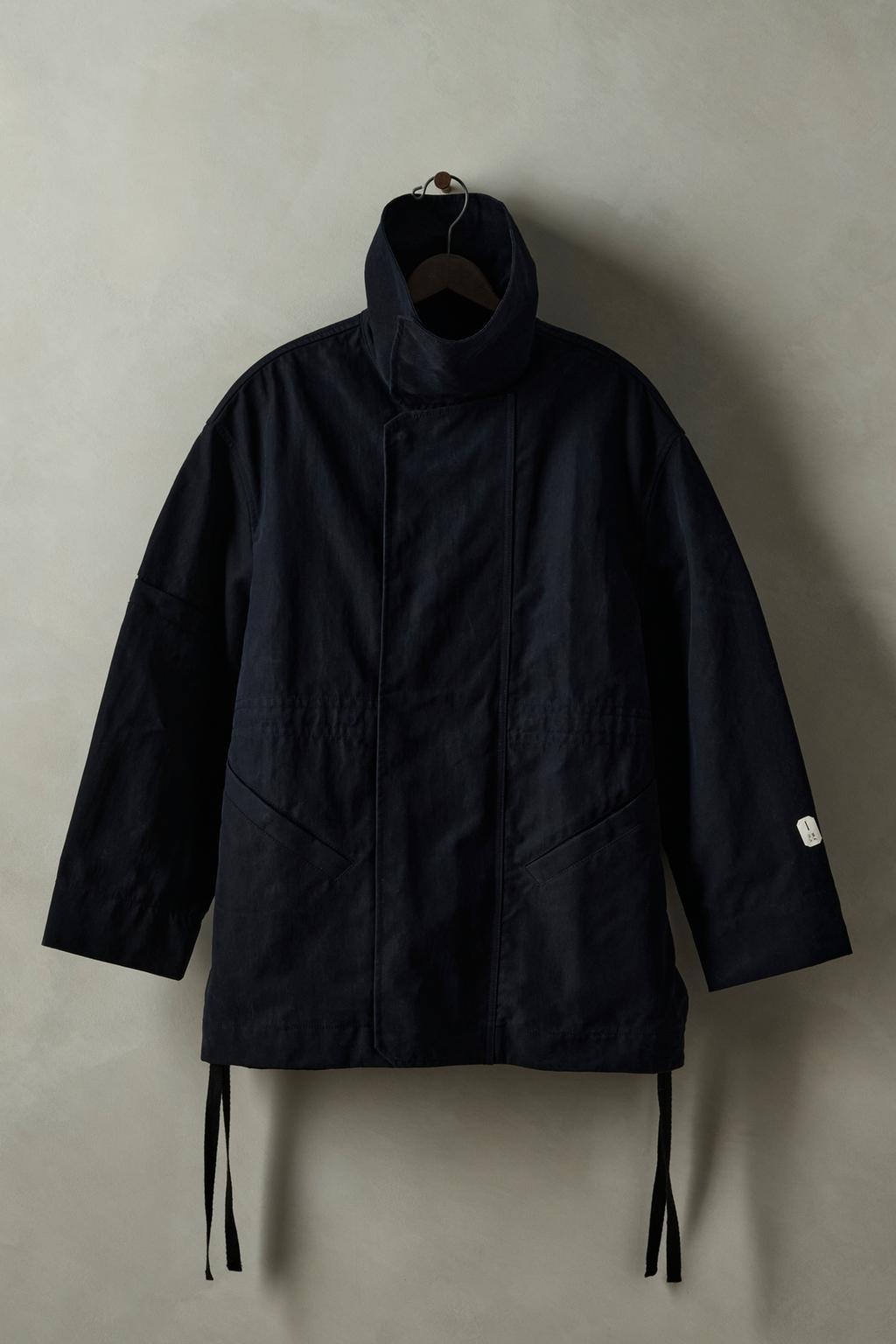 

Короткая парка оверсайз-кроя x sr_a ZARA, темно-синий