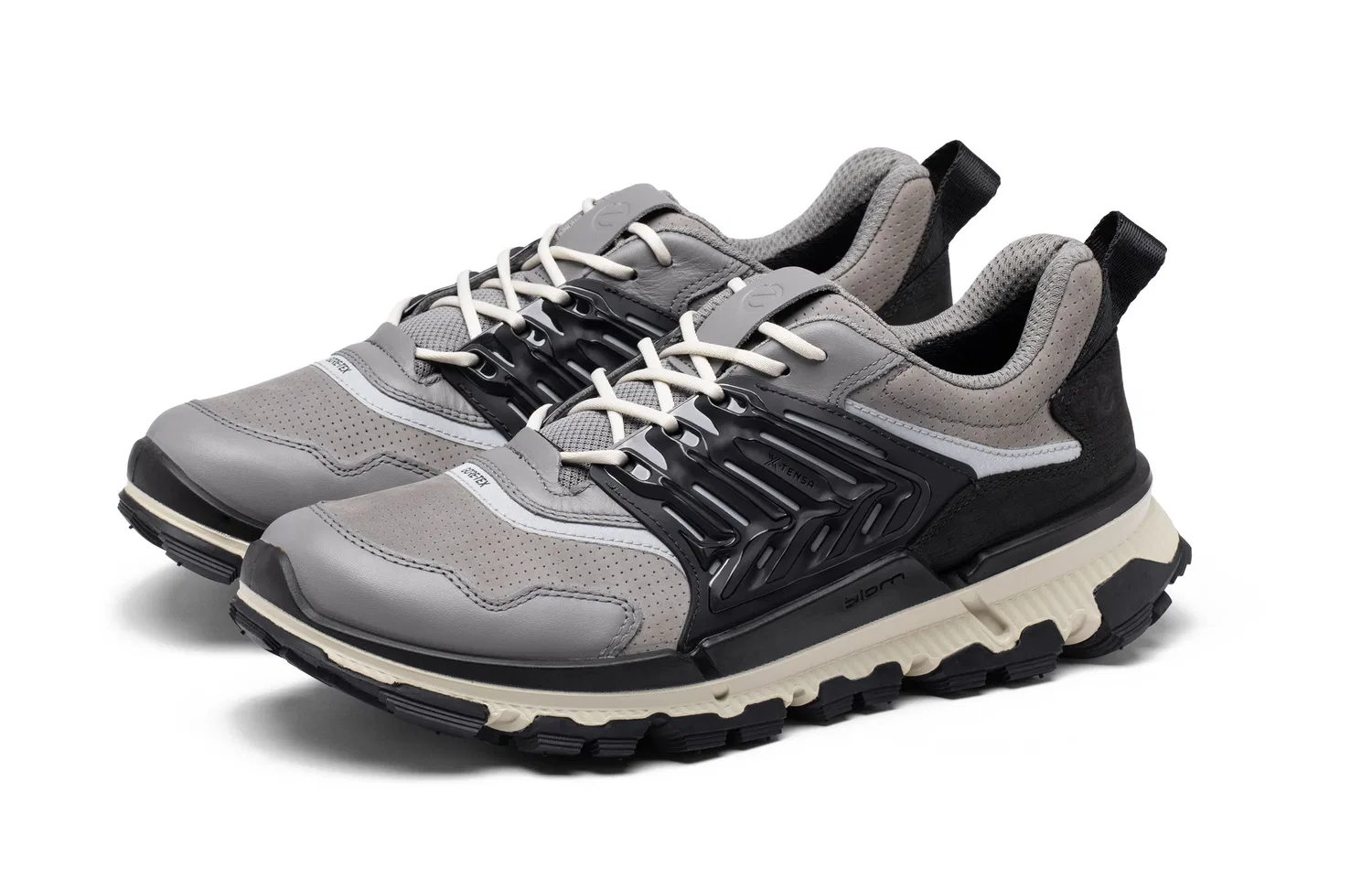 Кроссовки кожаные Ecco Iron Gray — фото 4