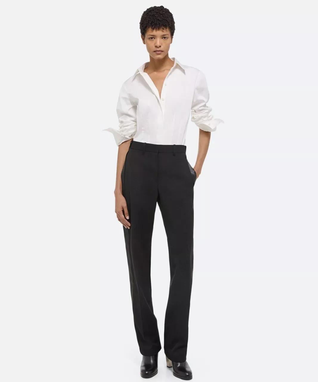 

Костюмные брюки e с полосками по бокам Helmut Lang, мультиколор