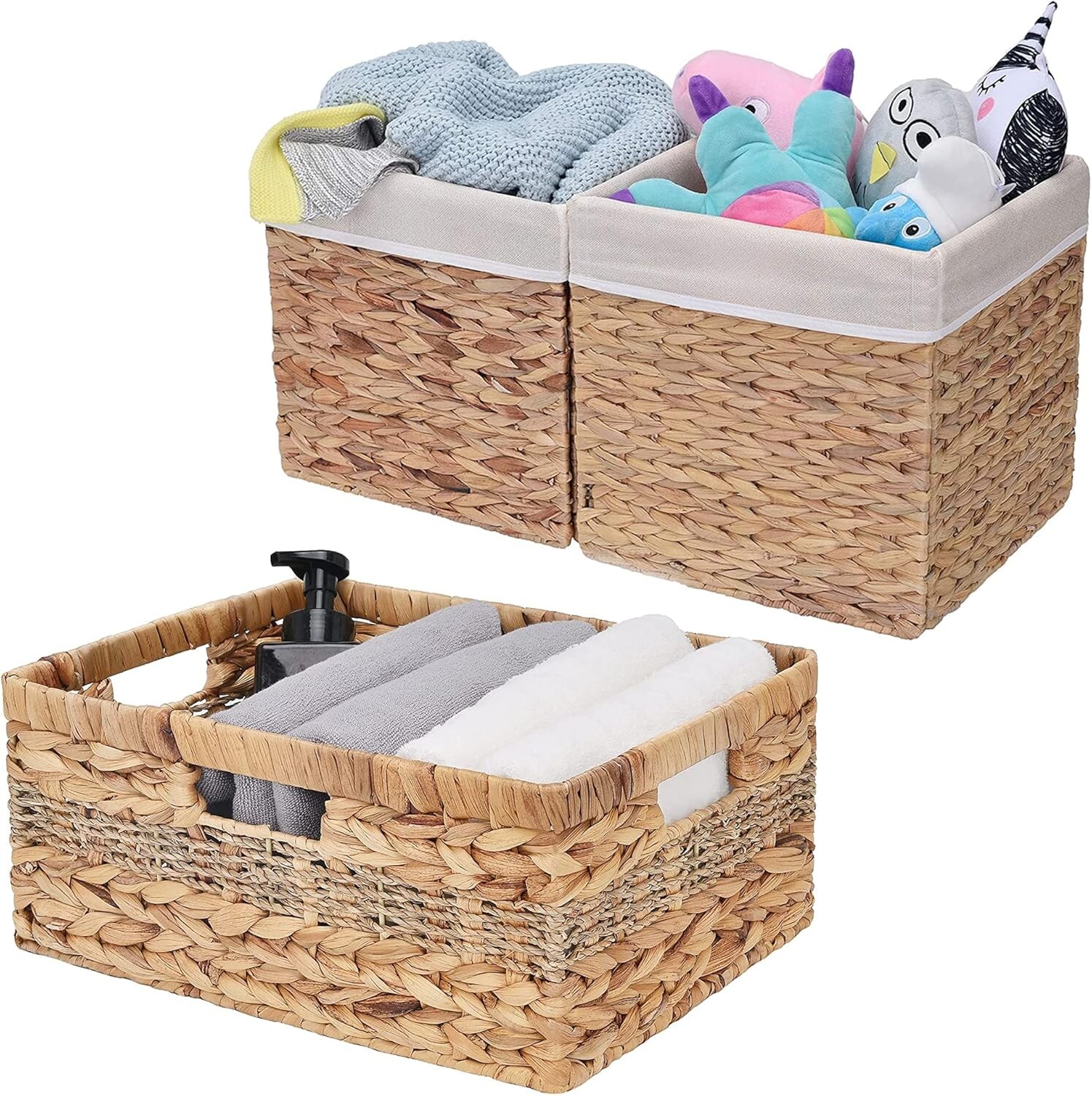 

Хранение Набор плетеных корзин Works StorageWorks