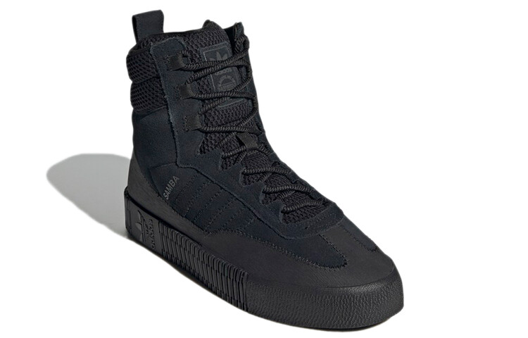 Кроссовки Adidas Samba Boot Triple Black Women's, черный — фото 2