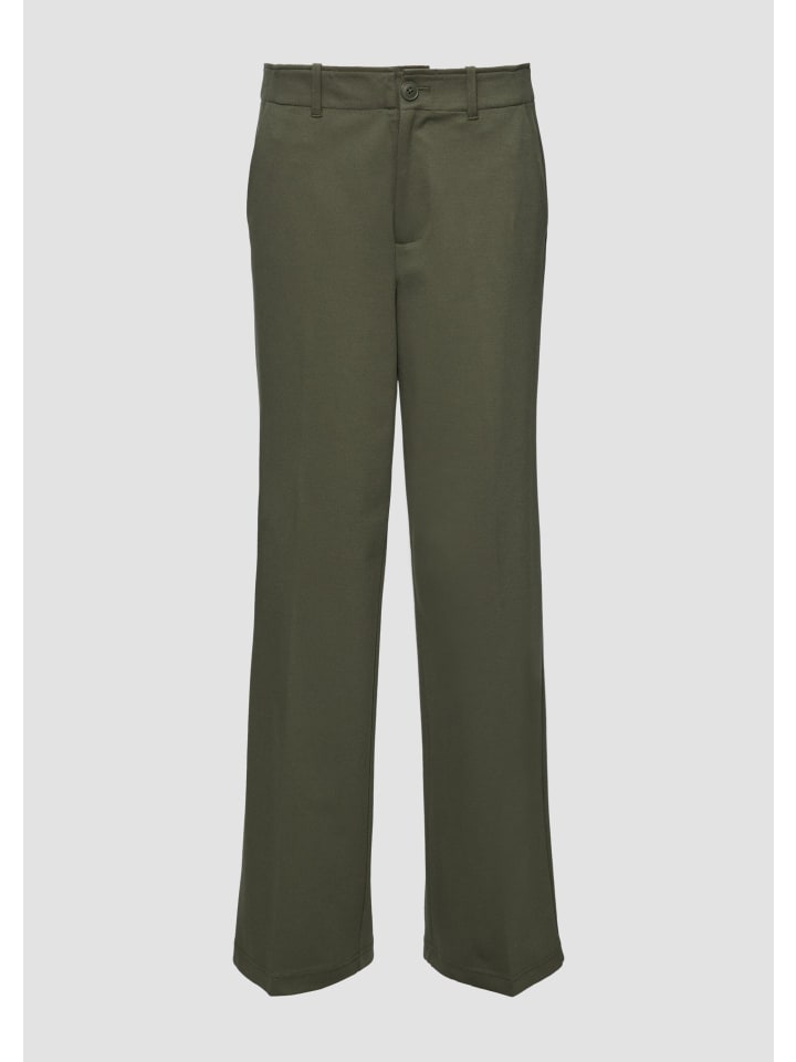 

Брюки 7926_оливково-зеленого цвета s.Oliver