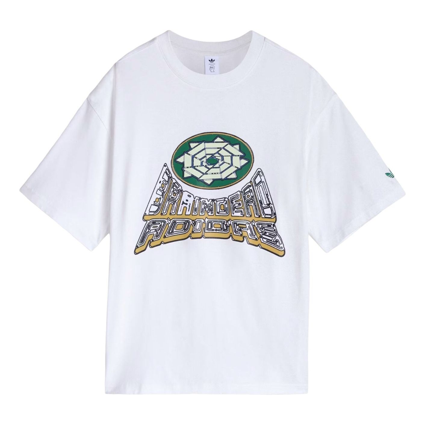 

Футболка с коротким рукавом Adidas x Brain Dead, азиатский размер, цвет «белый»