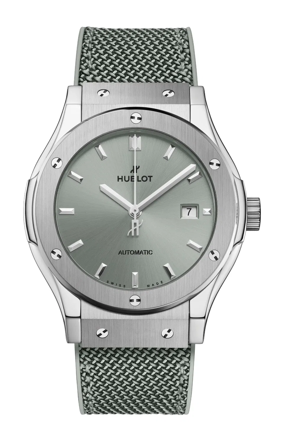 Классик Фьюжн Титаниум Сейдж Грин 42 мм - 542.NX.891G.NR HUBLOT, золотой