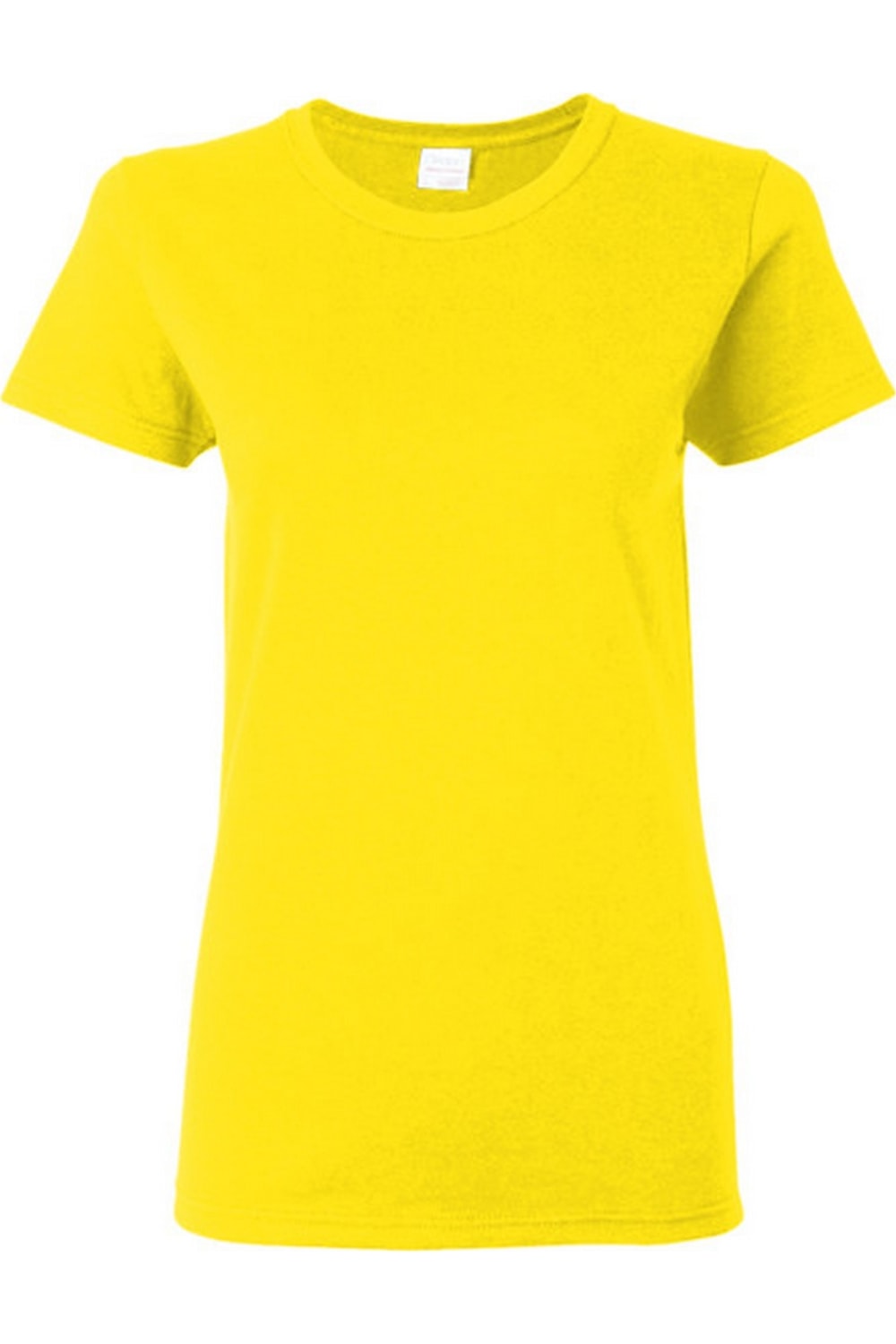 

Футболка Gildan Ladies/Womens из плотного хлопка Missy Fit с коротким рукавом, цвет daisy