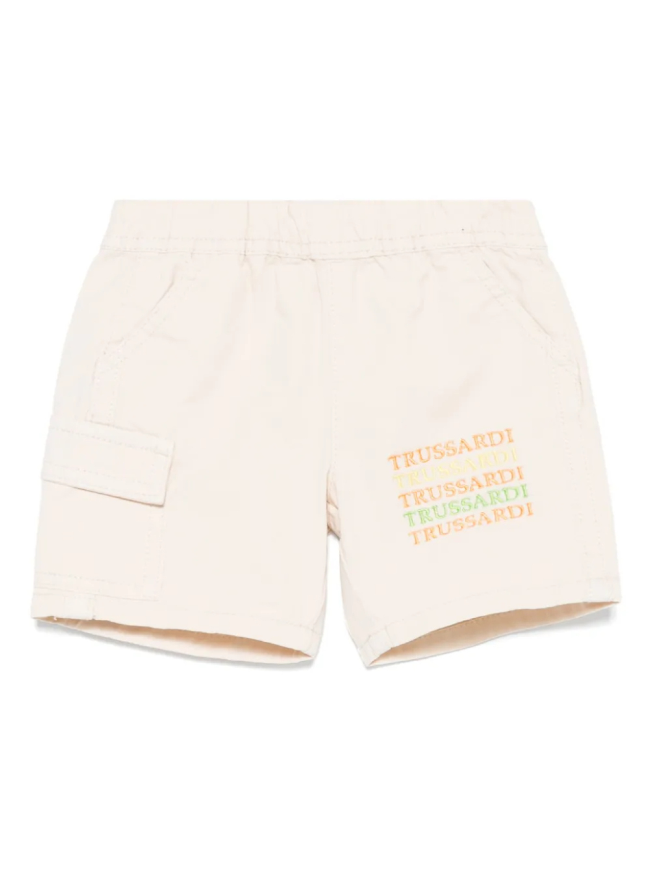 

TRUSSARDI JUNIOR хлопковые шорты, нейтральный