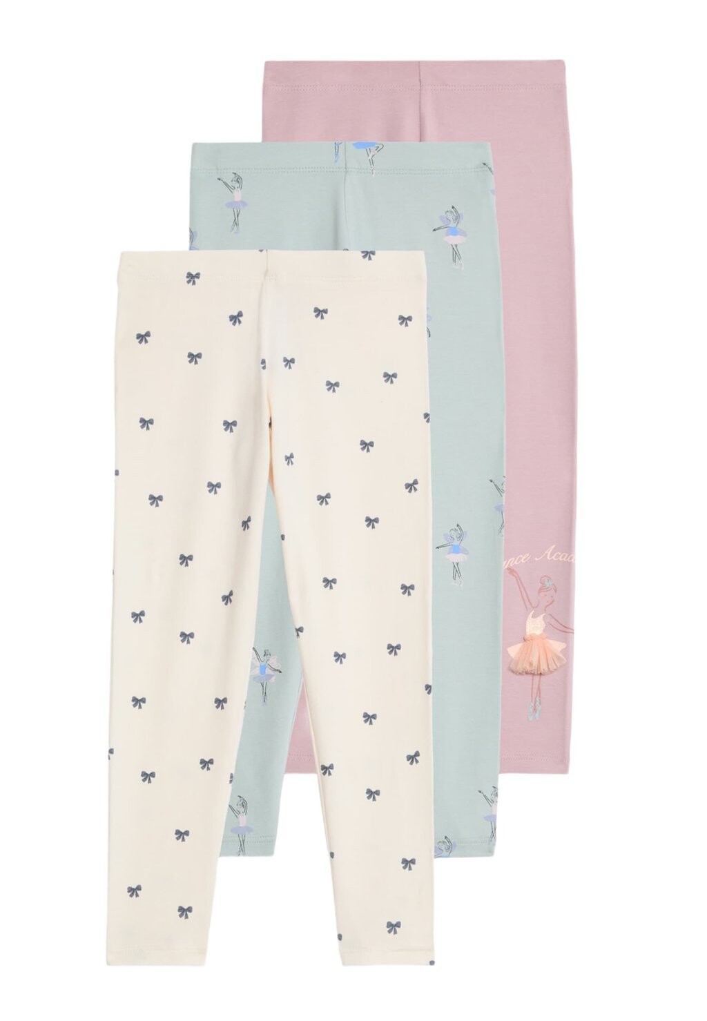 

Леггинсы 3 PACK COTTON RICH Leggings Marks & Spencer, мультиколор