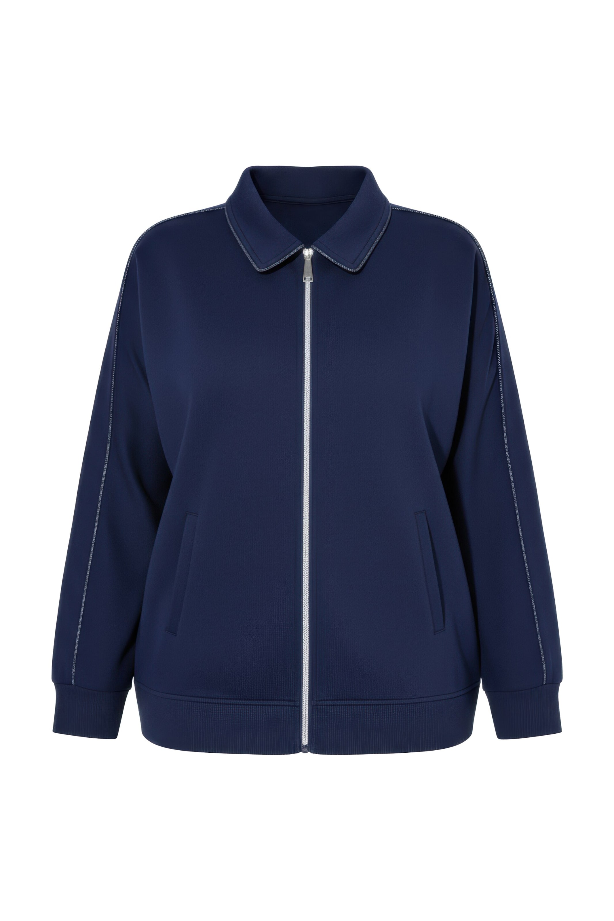 

Studio Untold Толстовка с молнией в морском синем цвете