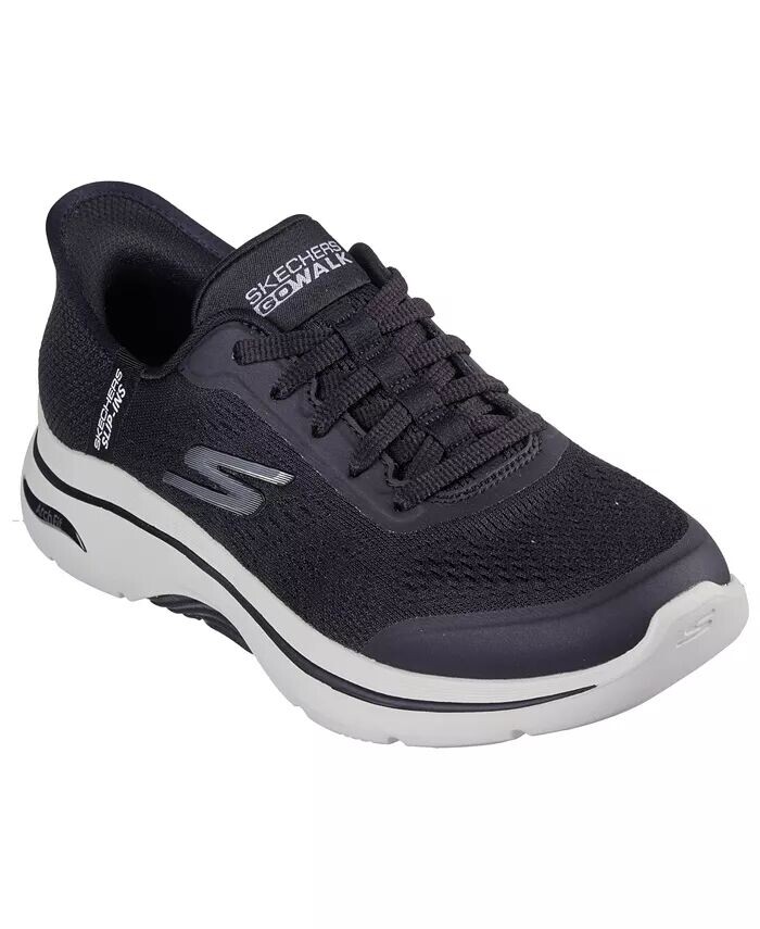 

Женские слипоны: прогулочные кроссовки Go Walk Arch Fit 2.0 от Finish Line Skechers, черный