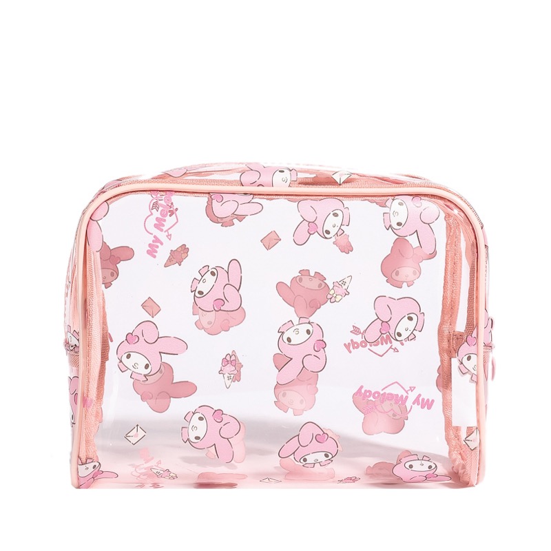 

Sanrio Сумка для хранения Hello Kitty My Melody PVC женская розовая