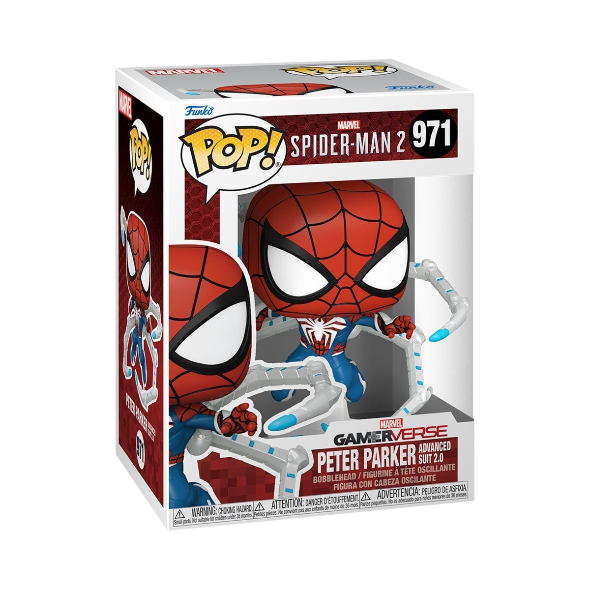 

Funko POP! Марвел, коллекционная фигурка, Человек-Паук 2, Питер Паркер, 971 г.