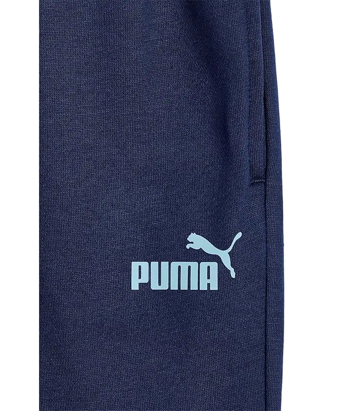 Джоггеры из французского трикотажа Foundations Essential PUMA Kids, Navy — фото 3