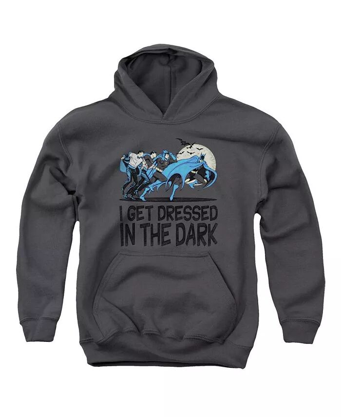

Мальчики Молодежь Get Dressed Pull Over Hoodie / Толстовка с капюшоном DC Comics, серый