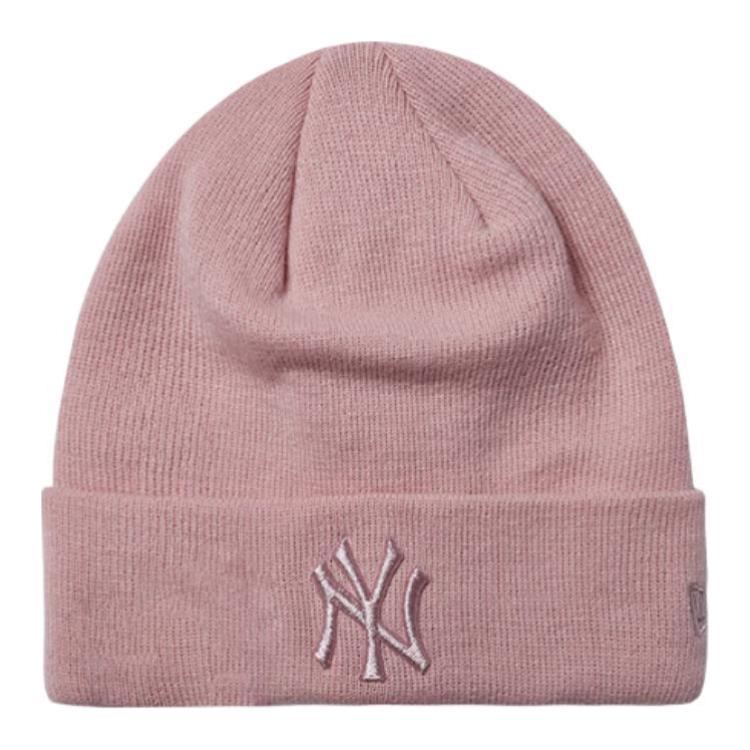 

New Era Акриловая вязаная шапка с металлизированной вышивкой женская розовая, Pink