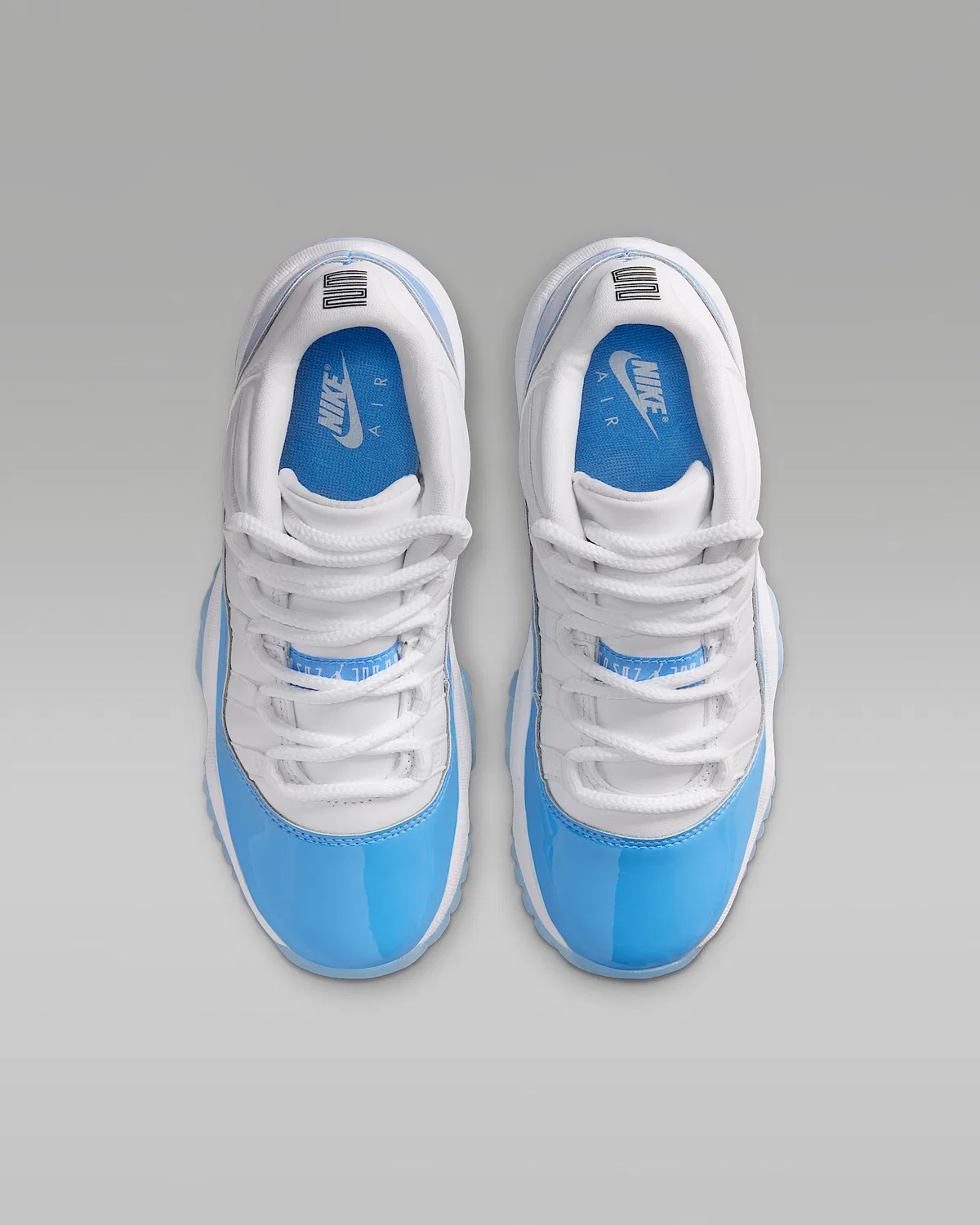 Детские кроссовки Air Jordan 11 Retro Low "University Blue", White/Black/University Blue — фото 4