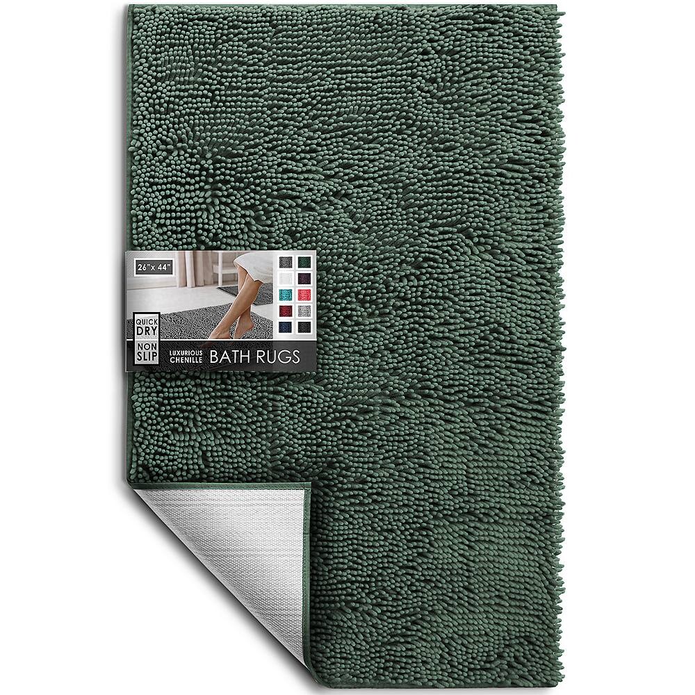 

Коврик для ванной из синели Hearth & Harbour Hearth & Harbor, цвет Hunter Green
