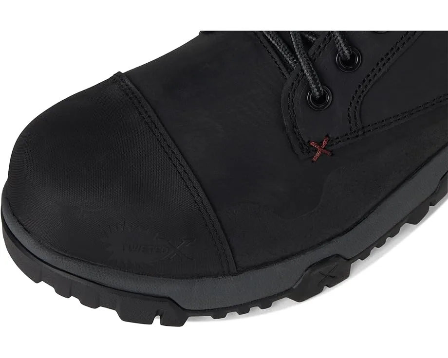 Кроссовки Twisted X Work 6" Work Boot, Black — фото 2