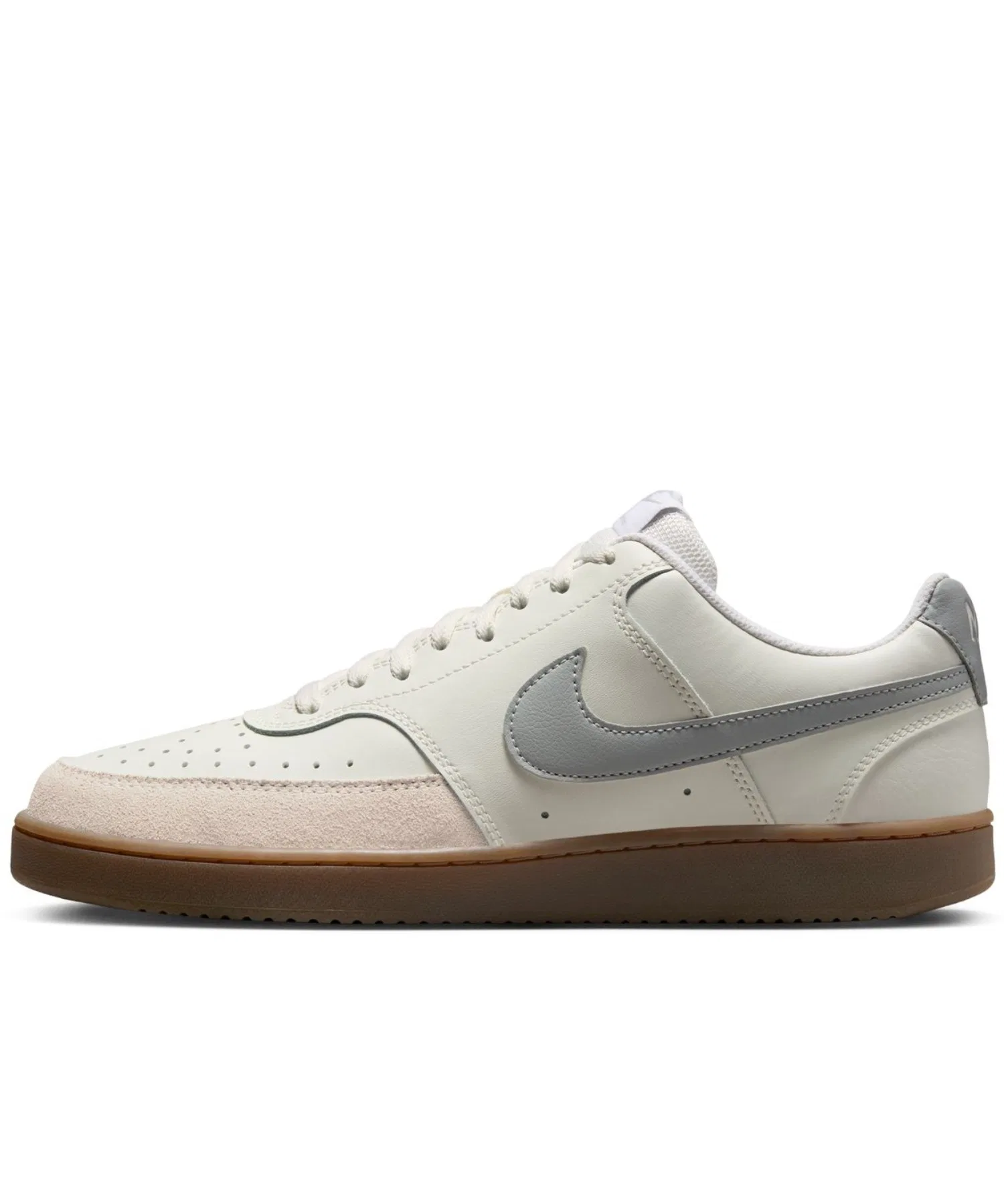 Мужские кроссовки NIKE Court Vision LO бело-серые