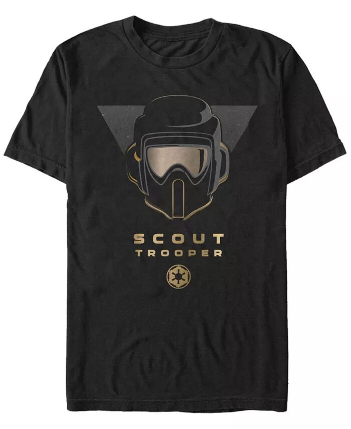 

Футболка мужская Star Wars Jedi Fallen Order Scout Trooper Fifth Sun, черный