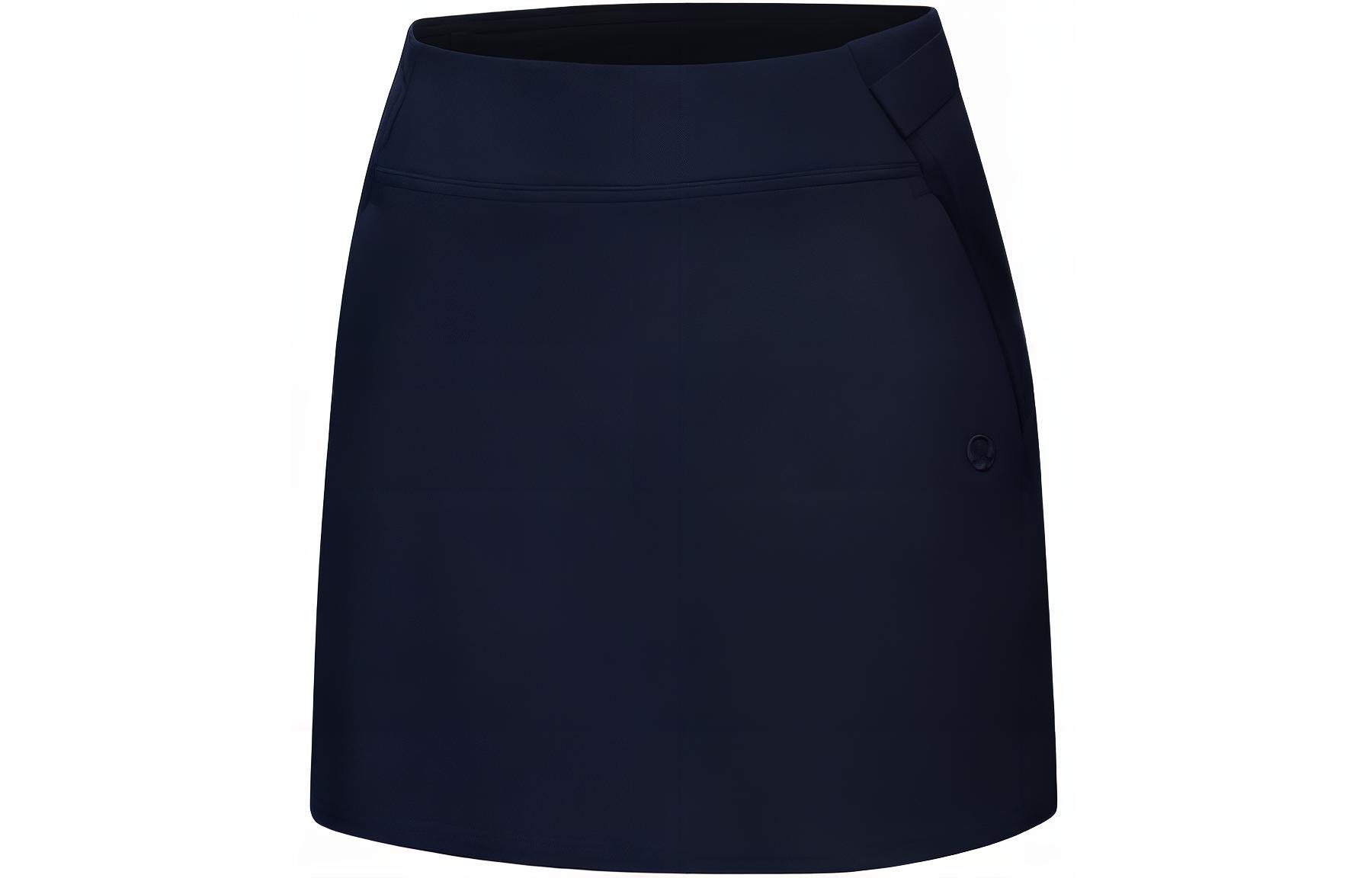 

Повседневная короткая юбка Lululemon, морской синий/TRNY