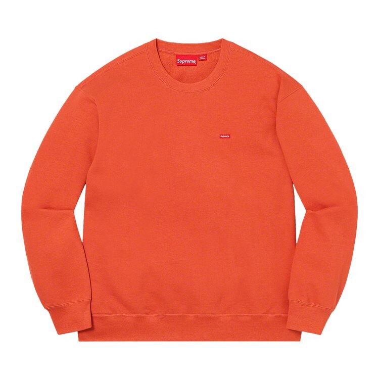 

Толстовка Supreme Small Box Crewneck Burnt Orange, оранжевый