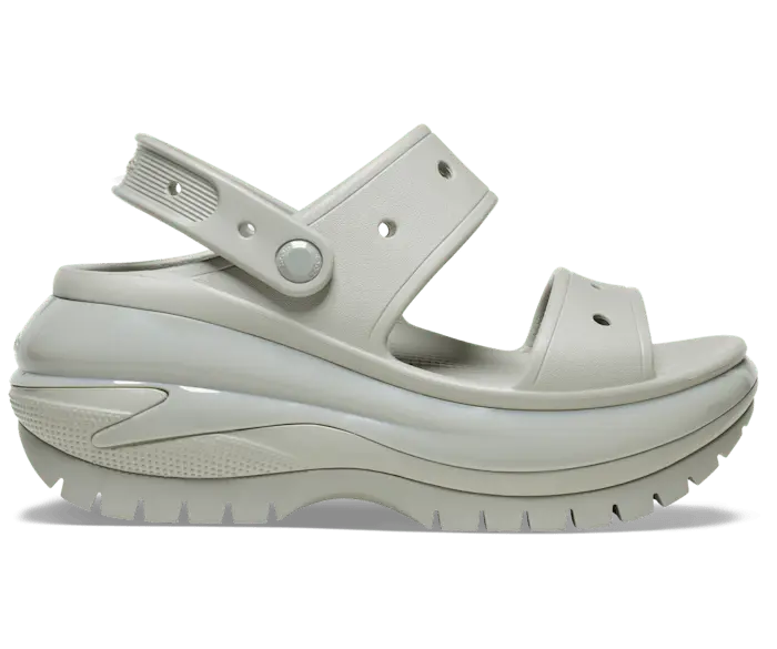 Сандалии Mega Crush Crocs женские, цвет Elephant